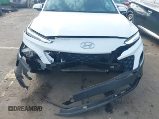 2023 Hyundai Kona SEL with VIN KM8K62AB8PU967862, listed as a IAAI auction lot 41467566 with 51,757 mi miles. Bid and sale history available at carsss.com. Image 6.