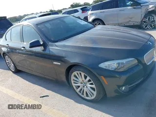 2011 BMW 5 Series 550i with VIN WBAFR9C5XBC270153, listed as a IAAI auction lot 42385966 with 118,060 mi miles and . Bid and sale history available at DreamBid. Image 1.