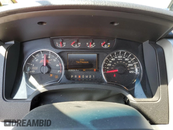 2013 Ford F-150 XL with VIN 1FTFX1ET8DFB07444, listed as a Copart auction lot 54358495 with 102,629 mi miles and Clean Title. Bid and sale history available at carsss.com. Image 9.