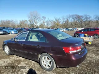 2006 Hyundai Sonata GLS with VIN 5NPEU46F76H090837, listed as a Copart auction lot 80786564 with 109,886 mi miles and Clean Title. Bid and sale history available at DreamBid. Image 2.