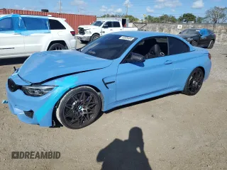 2020 BMW M4 with VIN WBS4Z9C06L5N43196, listed as a Copart auction lot 43928495 with 13,709 mi miles and Salvage Title. Bid and sale history available at carsss.com. Image 1.