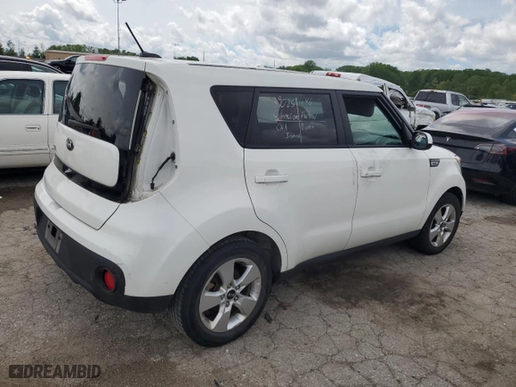 2019 Kia Soul with VIN KNDJN2A29K7018427, listed as a Copart auction lot 52382664 with 0 mi miles and Salvage Title. Bid and sale history available at carsss.com. Image 3.