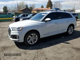 2020 Audi Q7 Premium z VIN WA1AXAF70LD010822, wystawiony jako Copart lot #52180375 z przebiegiem 55 775 mil mil oraz Szkody całkowita. Historia ofert i sprzedaży dostępna na DreamBid. Obrazek 1.