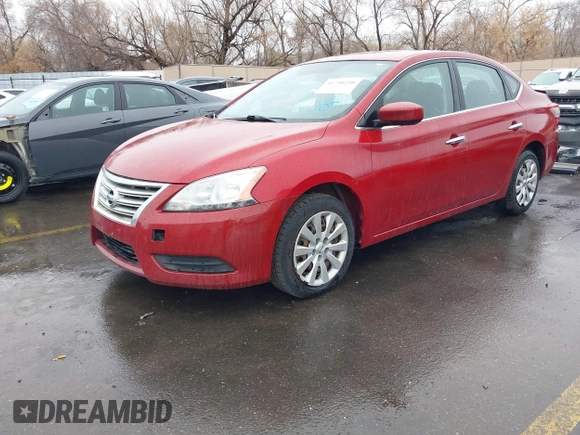 2013 Nissan Sentra SV with VIN 3N1AB7AP2DL747517, listed as a IAAI auction lot 41740258 with 160,117 mi miles and . Bid and sale history available at DreamBid. Image 2.