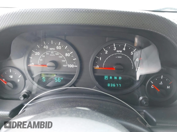 2008 Jeep Wrangler X with VIN 1J4FA241X8L507885, listed as a IAAI auction lot 41797853 with 83,677 mi miles and . Bid and sale history available at DreamBid. Image 7.