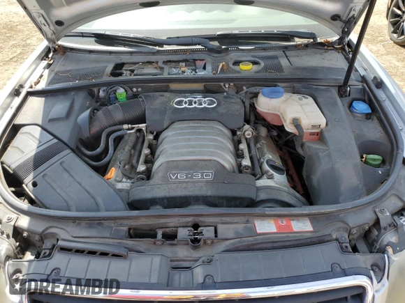 2003 Audi A4 3.0L with VIN WAUAT48H03K018355, listed as a Copart auction lot 53523405 with 104,271 mi miles and Clean title. Bid and sale history available at DreamBid. Image 11.
