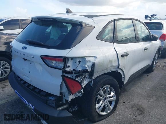 2021 Ford Escape S with VIN 1FMCU0F61MUA36822, listed as a IAAI auction lot 31372199 with 3,842 mi miles and . Bid and sale history available at DreamBid. Image 4.