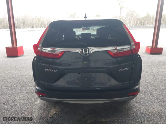 2019 Honda CR-V EX with VIN 7FARW2H5XKE043495, listed as a IAAI auction lot 41912819 with 57,848 mi miles. Bid and sale history available at carsss.com. Image 16.