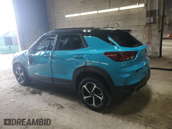 2022 Chevrolet TrailBlazer RS with VIN KL79MUSLXNB031212, listed as a Copart auction lot 52006845 with Not Provided miles and Salvage Title. Bid and sale history available at DreamBid. Image 2.