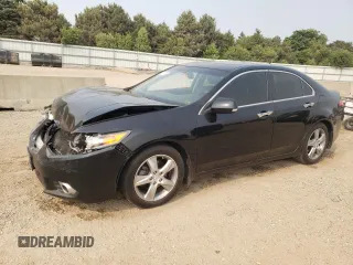 2012 Acura TSX Technology with VIN JH4CU2F67CC027562, listed as a Copart auction lot 59271365 with 176,171 mi miles and Salvage title. Bid and sale history available at DreamBid. Image 1.