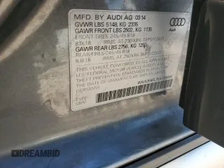 2014 Audi allroad Premium Plus with VIN WA1UFAFL7EA129095, listed as a Copart auction lot 76227584 with 162,861 mi miles and Clean Title. Bid and sale history available at carsss.com. Image 12.