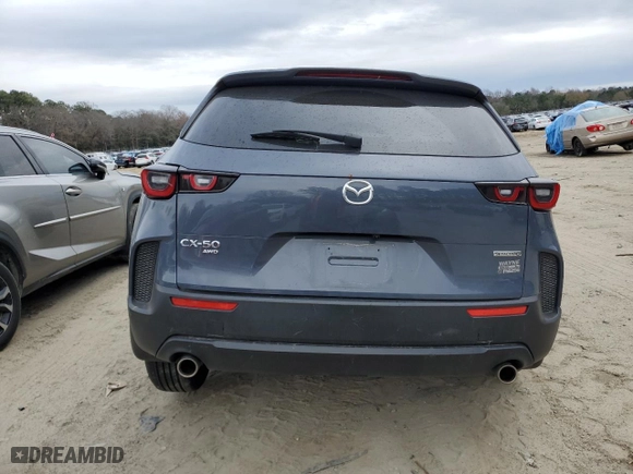 2024 Mazda CX-50 2.5 S Preferred Package with VIN 7MMVABBMXRN209535, listed as a Copart auction lot 83634514 with 12,533 mi miles and Salvage Title. Bid and sale history available at carsss.com. Image 6.