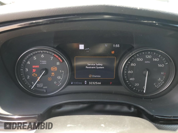 2023 Cadillac XT5 FWD Premium Luxury with VIN 1GYKNCRS3PZ135585, listed as a Copart auction lot 58891914 with 32,325 mi miles and Salvage Title. Bid and sale history available at carsss.com. Image 9.