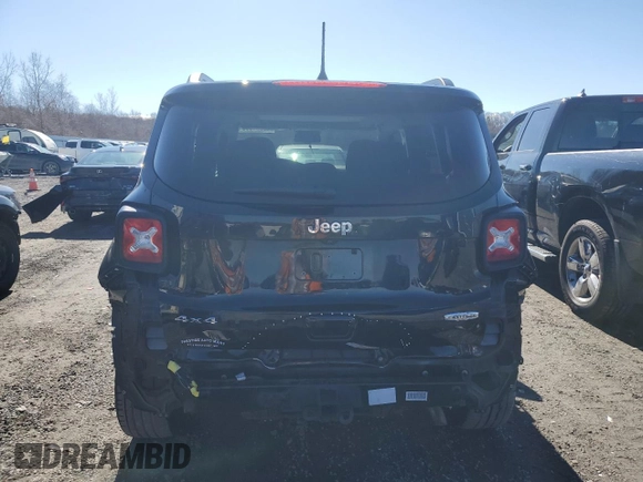 2021 Jeep Renegade Islander with VIN ZACNJDBB9MPM77273, listed as a Copart auction lot 46824635 with 26,867 mi miles and Salvage title. Bid and sale history available at DreamBid. Image 6.