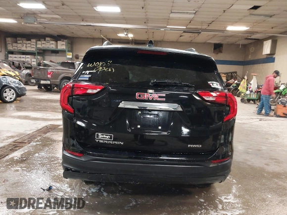 2018 GMC Terrain SLE with VIN 3GKALTEV2JL407702, listed as a IAAI auction lot 41803542 with 1 mi miles. Bid and sale history available at carsss.com. Image 17.