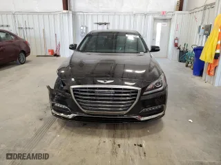 2018 Genesis G80 3.8L with VIN KMHGN4JE7JU232778, listed as a Copart auction lot 77440294 with 71,623 mi miles and Non Repairable. Bid and sale history available at carsss.com. Image 5.