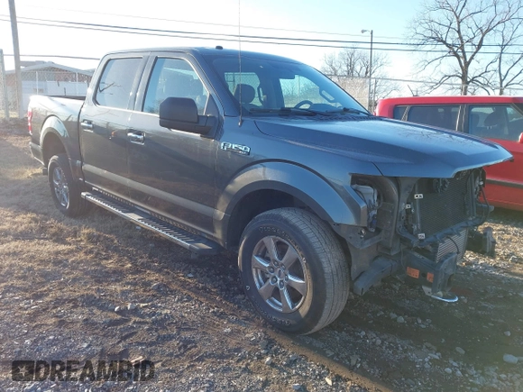 2018 Ford F-150 XL with VIN 1FTEW1EG4JFD05452, listed as a IAAI auction lot 41405530 with 132,266 mi miles and . Bid and sale history available at DreamBid. Image 1.