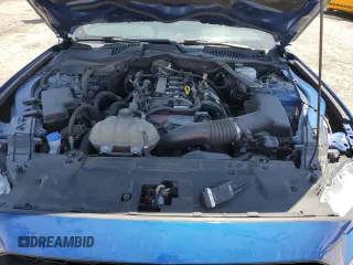 2022 Ford Mustang EcoBoost with VIN 1FATP8UH1N5125662, listed as a Copart auction lot 60558445 with 43,781 mi miles and Salvage title. Bid and sale history available at DreamBid. Image 11.