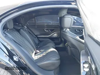 2023 Mercedes-Benz S-Class S 580 with VIN W1K6G7GBXPA177218, listed as a IAAI auction lot 41349331 with 38,733 mi miles. Bid and sale history available at carsss.com. Image 8.