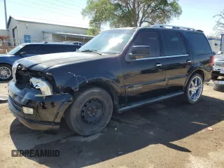 2006 Lincoln Navigator Luxury z VIN 5LMFU28546LJ06509, wystawiony jako Copart lot #57598375 z przebiegiem Nie podano mil oraz Szkoda całkowita • Salvage title. Historia ofert i sprzedaży dostępna na DreamBid. Obrazek 1.