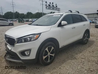 2017 Kia Sorento EX with VIN 5XYPHDA58HG312341, listed as a Copart auction lot 61031505 with 137,158 mi miles and Salvage title. Bid and sale history available at DreamBid. Image 1.