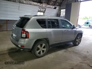 2017 Jeep Compass High Altitude with VIN 1C4NJDEB3HD107441, listed as a Copart auction lot 64303825 with 76,422 mi miles and Salvage title. Bid and sale history available at DreamBid. Image 3.
