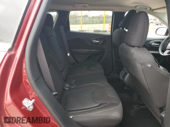 2016 Jeep Cherokee Altitude with VIN 1C4PJLCB4GW351477, listed as a Copart auction lot 53617035 with 54,255 mi miles and Salvage title. Bid and sale history available at DreamBid. Image 11.