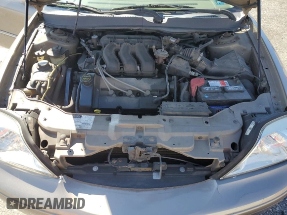 2003 Mercury Sable LS Premium with VIN 1MEFM55S03G611260, listed as a Copart auction lot 48560075 with 160,445 mi miles and Salvage Title. Bid and sale history available at carsss.com. Image 12.