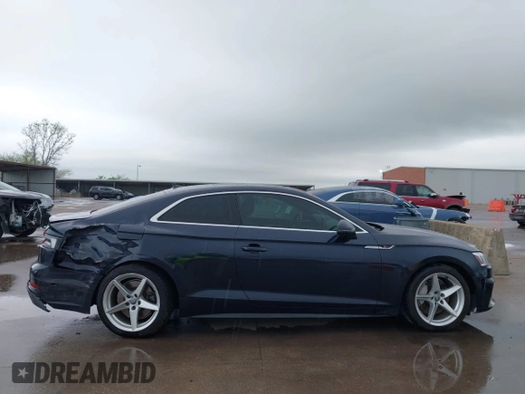 2018 Audi A5 Premium Plus with VIN WAUTNAF56JA049039, listed as a IAAI auction lot 41868983 with 81,551 mi miles and . Bid and sale history available at DreamBid. Image 13.