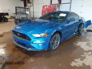2019 Ford Mustang EcoBoost with VIN 1FA6P8TH7K5173788, listed as a IAAI auction lot 41575554 with 66,222 mi miles and . Bid and sale history available at carsss.com. Image 18.