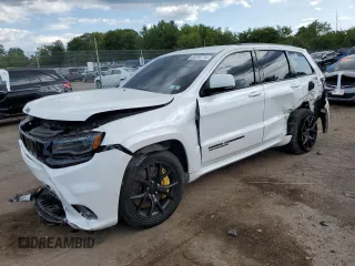 2020 Jeep Grand Cherokee Trackhawk with VIN 1C4RJFN90LC385190, listed as a Copart auction lot 68286714 with Not provided miles and Salvage title. Bid and sale history available at DreamBid. Image 1.
