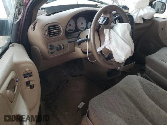 2002 Dodge Caravan Sport z VIN 1B4GP453X2B728594, wystawiony jako Copart lot #54185575 z przebiegiem 173 827 mil mil oraz Szkoda całkowita • Salvage title. Historia ofert i sprzedaży dostępna na DreamBid. Obrazek 8.