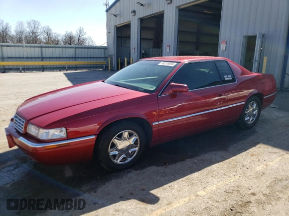 2002 Cadillac Eldorado z VIN 1G6EL12Y02B101569, wystawiony jako Copart lot #46216994 z przebiegiem 94 758 mil mil oraz Szkoda całkowita • Salvage title. Historia ofert i sprzedaży dostępna na DreamBid. Obrazek 1.