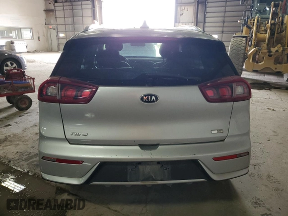 2017 Kia Niro EX with VIN KNDCC3LC6H5102039, listed as a Copart auction lot 55445845 with 132,958 mi miles and Clean Title. Bid and sale history available at carsss.com. Image 6.