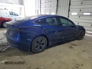 2021 Tesla Model 3 Long Range with VIN 5YJ3E1EB6MF902352, listed as a Copart auction lot 52257095 with 41,213 mi miles and Salvage Title. Bid and sale history available at DreamBid. Image 3.