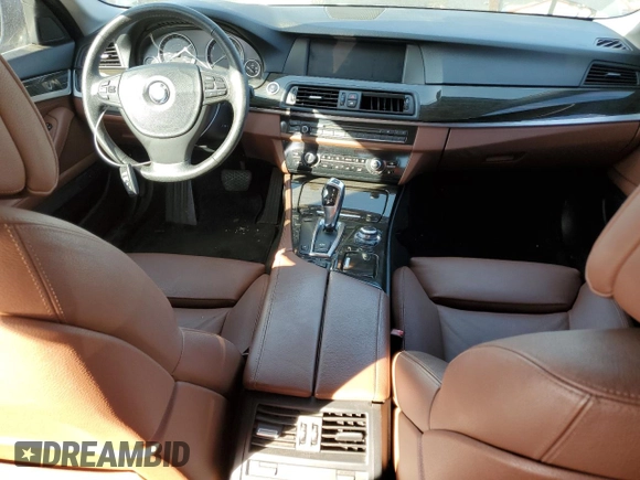 2012 BMW 5 Series 550i with VIN WBAFR9C52CDV58714, listed as a Copart auction lot 43916525 with 87,196 mi miles and Clean Title. Bid and sale history available at carsss.com. Image 8.