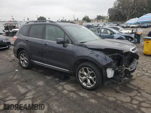 2018 Subaru Forester Touring z VIN JF2SJAWC2JH459659, wystawiony jako Copart lot #49343805 z przebiegiem 42 513 mil mil oraz Szkoda całkowita • Salvage title. Historia ofert i sprzedaży dostępna na DreamBid. Obrazek 4.