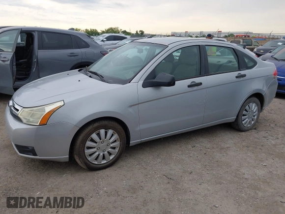 2008 Ford Focus S with VIN 1FAHP34N98W173360, listed as a IAAI auction lot 41784804 with 134,070 mi miles. Bid and sale history available at carsss.com. Image 2.