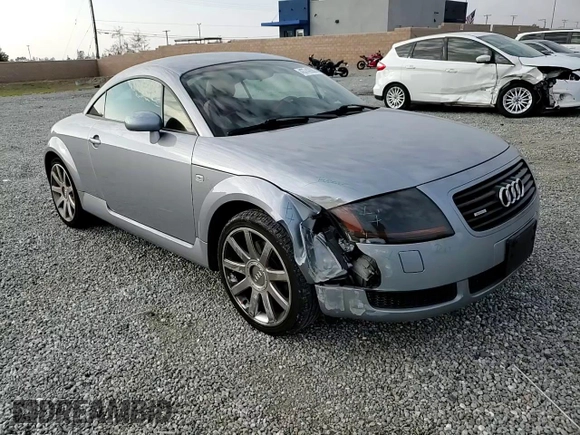 2002 Audi TT ALMS Edition with VIN TRUWT28N921024880, listed as a Copart auction lot 43742855 with 111,329 mi miles and Salvage title. Bid and sale history available at DreamBid. Image 10.