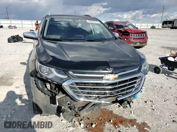 2018 Chevrolet Equinox Premier with VIN 2GNAXVEV7J6229020, listed as a Copart auction lot 46920515 with 43,294 mi miles and Salvage Title. Bid and sale history available at DreamBid. Image 11.