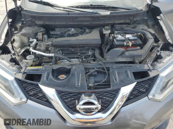 2016 Nissan Rogue SV z VIN KNMAT2MV7GP709331, wystawiony jako Copart lot #59436035 z przebiegiem 120 593 mil mil oraz Czysty tytuł • Clean title. Historia ofert i sprzedaży dostępna na DreamBid. Obrazek 12.