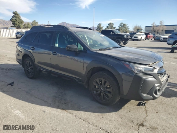 2023 Subaru Outback Onyx Edition with VIN 4S4BTAJC9P3126750, listed as a Copart auction lot 46588615 with 40,649 mi miles and Salvage Title. Bid and sale history available at carsss.com. Image 4.