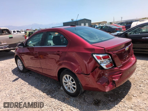 2020 Chevrolet Sonic LT with VIN 1G1JD5SB5L4127904, listed as a Copart auction lot 62487345 with 15,761 mi miles and Salvage title. Bid and sale history available at DreamBid. Image 2.