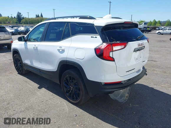 2024 GMC Terrain SLE with VIN 3GKALTEG5RL338632, listed as a IAAI auction lot 40102556 with 3,715 mi miles and . Bid and sale history available at DreamBid. Image 3.