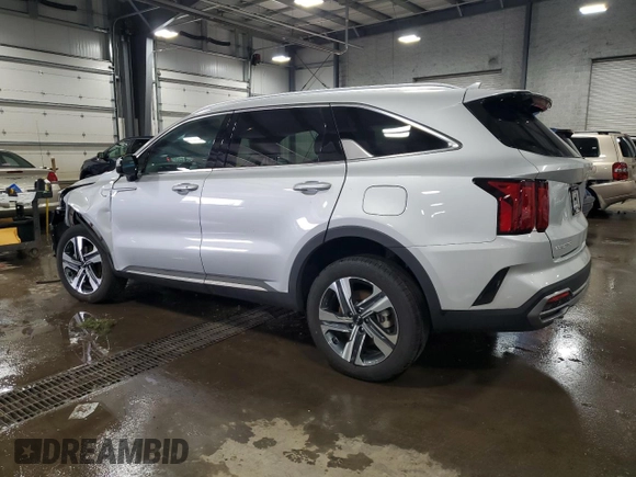 2024 Kia Sorento SX Prestige with VIN KNDRKDLG3R5247126, listed as a Copart auction lot 55260115 with 17,154 mi miles and Salvage title. Bid and sale history available at DreamBid. Image 2.