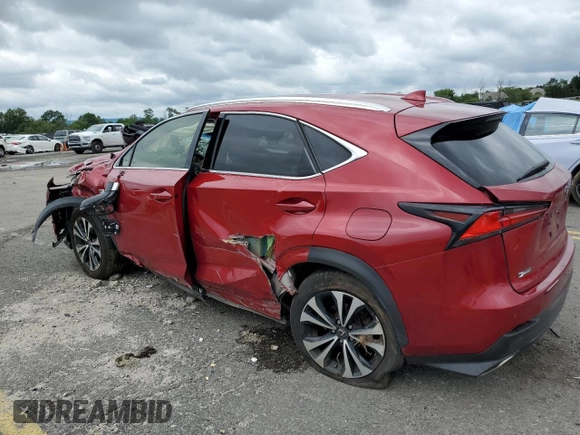 2019 Lexus NX 300 with VIN JTJBARBZ7K2194925, listed as a Copart auction lot 78596774 with Not provided miles and Salvage title. Bid and sale history available at DreamBid. Image 3.