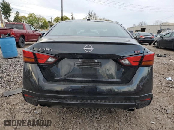 2025 Nissan Altima SR with VIN 1N4BL4CV9SN310075, listed as a Copart auction lot 54229015 with 11,085 mi miles and Salvage Title. Bid and sale history available at DreamBid. Image 6.