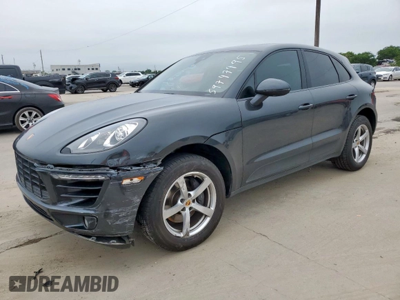 2018 Porsche Macan with VIN WP1AA2A53JLB02690, listed as a Copart auction lot 59747495 with 103,035 mi miles and Salvage title. Bid and sale history available at DreamBid. Image 1.