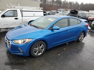 2017 Hyundai Elantra SE with VIN KMHD84LFXHU369711, listed as a Copart auction lot 47134705 with 116,062 mi miles and Salvage title. Bid and sale history available at DreamBid. Image 1.