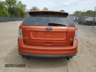 2008 Ford Edge SEL z VIN 2FMDK48C78BA20687, wystawiony jako Copart lot #54423775 z przebiegiem 140 648 mil mil oraz Czysty tytuł • Clean title. Historia ofert i sprzedaży dostępna na DreamBid. Obrazek 6.